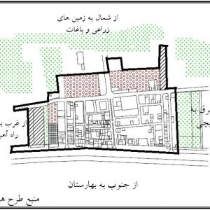 موقعیت قرارگیری روستای قلعه شور اصفهان
