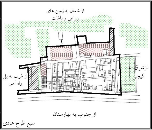 موقعیت قرارگیری روستای قلعه شور اصفهان