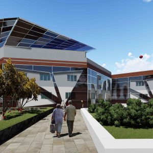 پروژه طراحی معماری فرهنگسرا