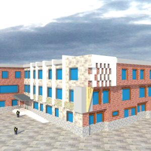 پروژه  طراحی معماری مدرسه