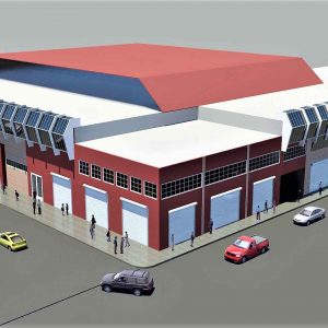 پروژه طراحی معماری مجتمع تجاری