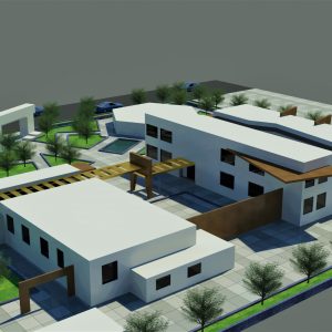 پروژه معماری هنرستان