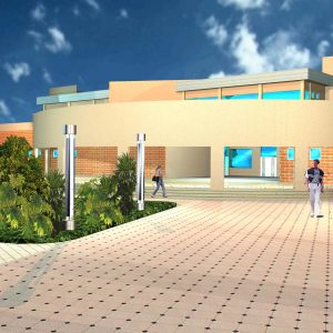 پروژه طراحی معماری بیمارستان