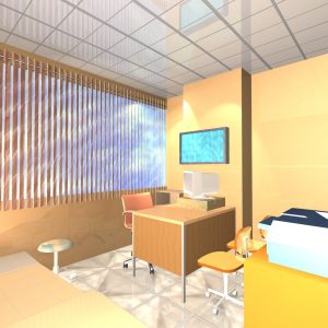 پروژه طراحی معماری بیمارستان