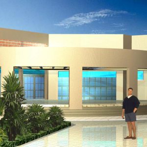 پروژه طراحی معماری بیمارستان