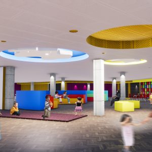 پروژه معماری فرهنگسرای کودک