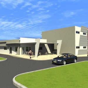 پروژه معماری بیمارستان