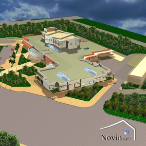 پروژه طراحی معماری بیمارستان