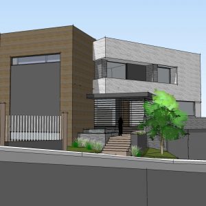 پروژه معماری ویلا