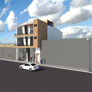 پروژه معماری طراحی مسافرخانه