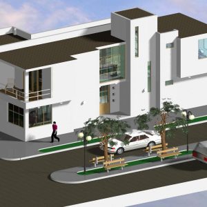 پروژه معماری ویلای مسکونی
